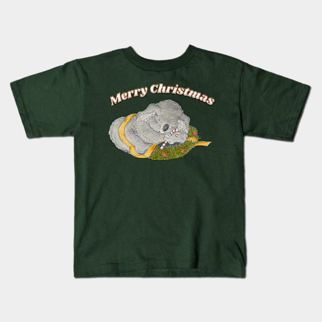 Koala Christmas Kids T-Shirt by AussieLogic